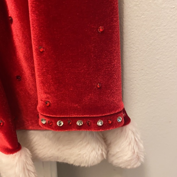 Christmas show figure skating dress - Picture 4 of 10